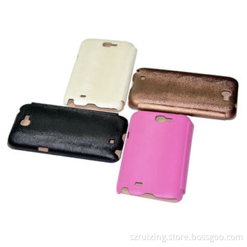 In stock item, Mink veins leather case for Samsung Galaxy Note 2/N7100 with stand function
